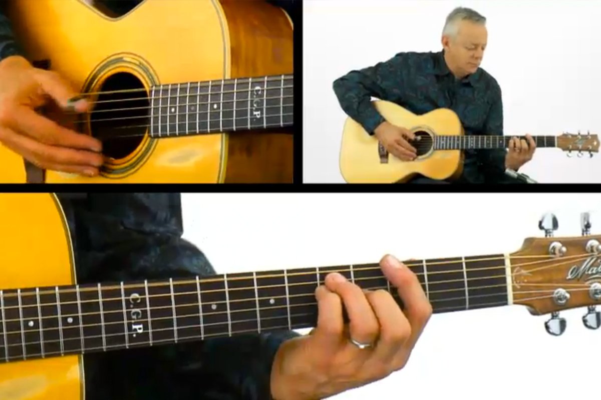 13 lecciones gratuitas de guitarra estilo dedo de Tommy Emmanuel