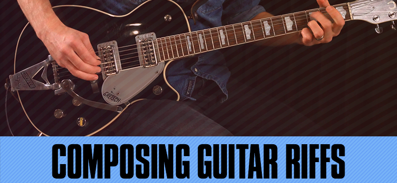 guitar riffs - how to write a song